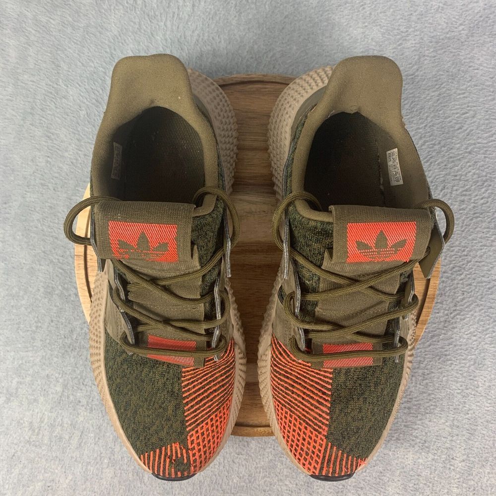 Adidas Prophere Shoes Mens Size 10 Green Olive Sneakers Trainers Athletic - Picture 9 of 10